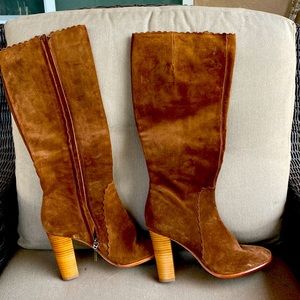 Aerin size 8 suede boots, great condition